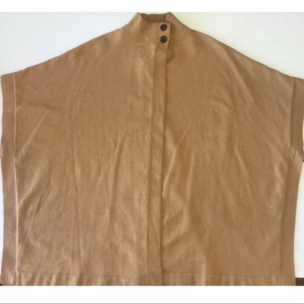 BANANA REPUBLIC XS/S Camel Poncho Cardigan Cape